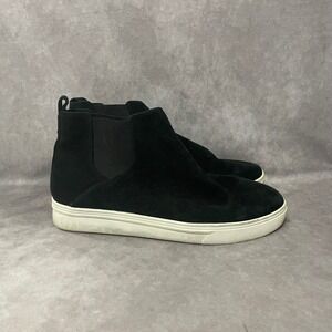 Blondo Waterproof Suede Ankle Boots Women 8M Black B3349 Chelsea Sneakers